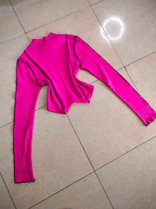 Y2K Pink Long Sleeve Top💓🌺👄🌷🦄🦩🍧🍭