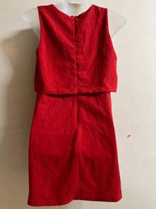 FOREVER21 Branded Red One Piece