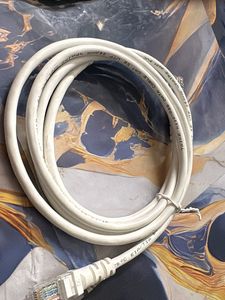 2 White LAN Cable