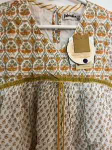 Fabindia Kurta with Block Print