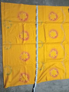 Yellow Floral Shawl