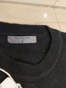 Classic Black Crew Neck Sweater