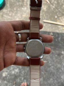Fastrack Analog Watch with Brown Strap