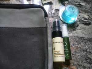 Tumi Pouch with amenities