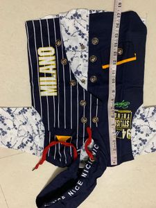 Boy's Outfit: Hoodie and Jeans Set