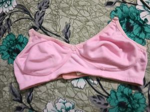 Pink Soft Cotton Bra🩷🩷