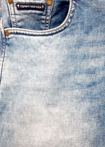 Distressed Acid Wash Jeans