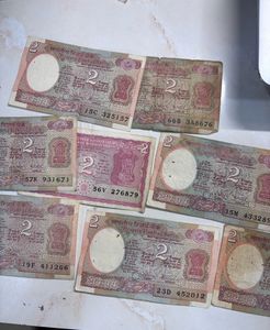 Rare 3 prefix 2 Rupee Notes (40 per note)