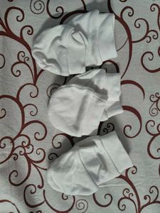 Set of 3 Soft Cotton Baby Hats
