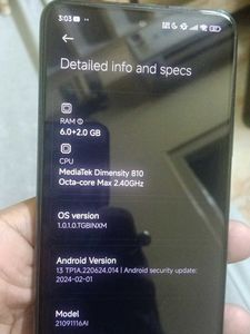 mi note 11 t 5g working Full ok with all acces