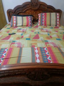 Patterned Bedsheet Set ( Pure Cotton)