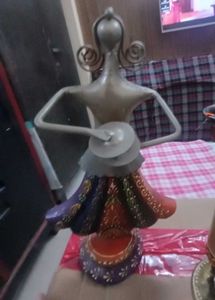 Decorative Tribal Metalallic Dolls (3 Doll)