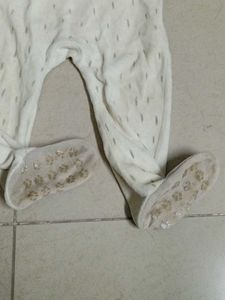 Zara Brand Fleece Onesies Romper