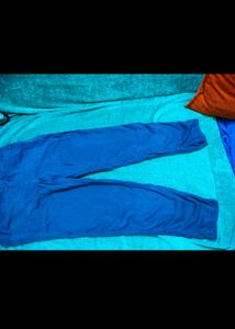 Blue Cargo High Waist looks best with Croptop.