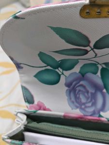 Floral Print Crossbody Bag