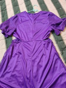 Ssasafars Purple Colour One Piece