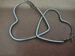 Heart Hoop Earrings