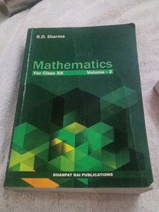R.D. Sharma Mathematics Books for Class XII