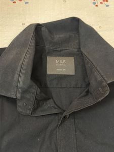 Classic Men's Black Button-Up Shirt