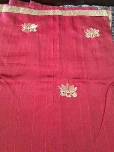 Art Silk Saree With    Blouse