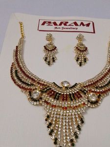 Param Art Jewellery Necklace &amp; Earring Set