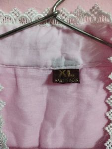 Elegant Pink Chikankari Kurta Set(new)