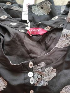 Black cord set new with tag
