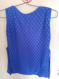 Women's Top| Blue| Bust-28| Length-23
