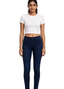 Classic Dark Wash Skinny Jeans