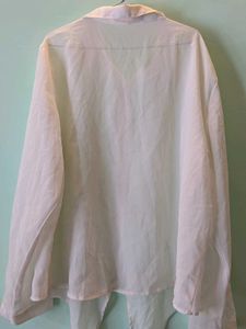 Sheer White Shirt