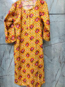Printed Ethnic Kurta