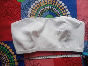 White Bandeau Bra 👙 || Tube Brassiere || Innerwea