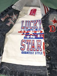 3-Piece 'Ticky De Star' Black Outfit