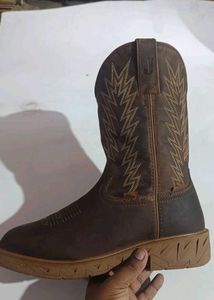 Men's Brown Western Cowboy Boots