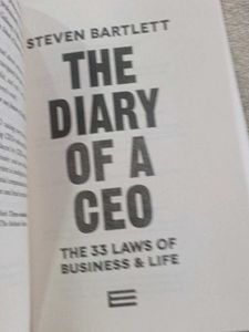 The Diary of a CEO Book