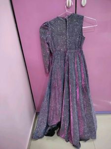 Sparkling Blue Evening Gown