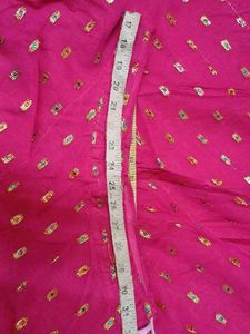 Vibrant Pink Embroidered Ethnic Wear Set