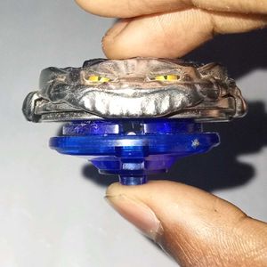 Rago Metal Diablo Nemesis beyblade with launcher