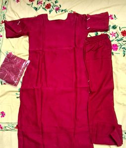 Stylish Pink Kurta Set