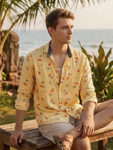 🌼 Floral Print Casual Shirt