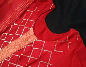Amazing Red Suit With Duppata For Women's ❤🥳