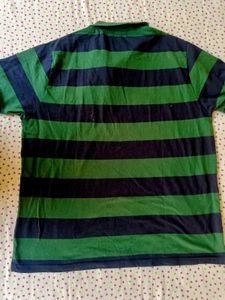 Men's Striped Polo T-Shirt