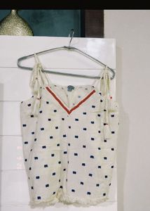 Boho Print Spaghetti Strap Top