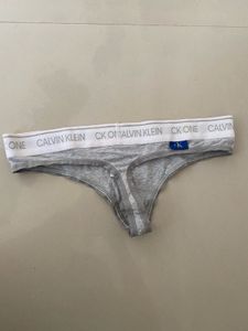 Calvin Klein CK One Thong - Grey