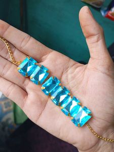 Stunning Blue Gemstone Jewellery Set
