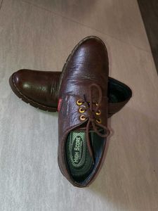 Men's Casual Brown Leather Shoes