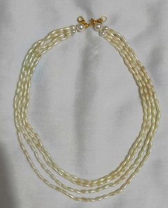 Rice Pearl Strand Necklace(Free delivery)