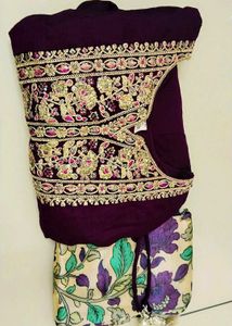 Elegant Embroidered Kurta Set traditional dress wi