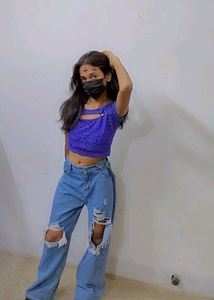 Blur Crop Top