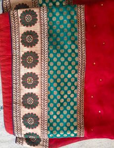 Elegant Red Saree